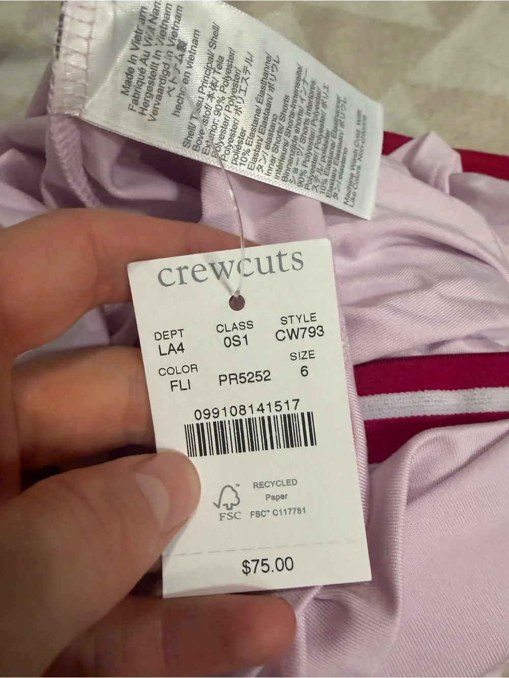 J. Crew made from